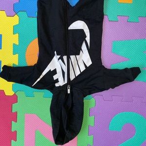Nike onesie with hood